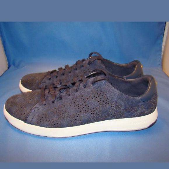 Women's Cole Haan Sneakers Shoes 8.5B Navy Blue - Picture 1 of 8